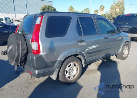 2005 Honda Cr-V Lx from USA, damaged, VIN JHLRD68555C009820